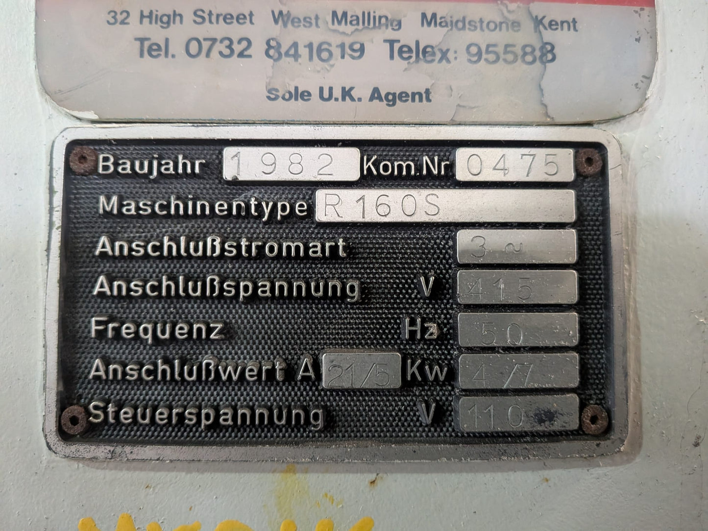 Battenfeld R160S Haul off