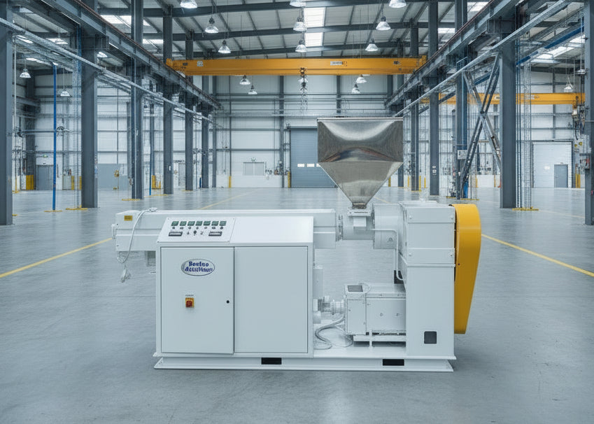 Boston Matthews 75mm Single Screw Extruder