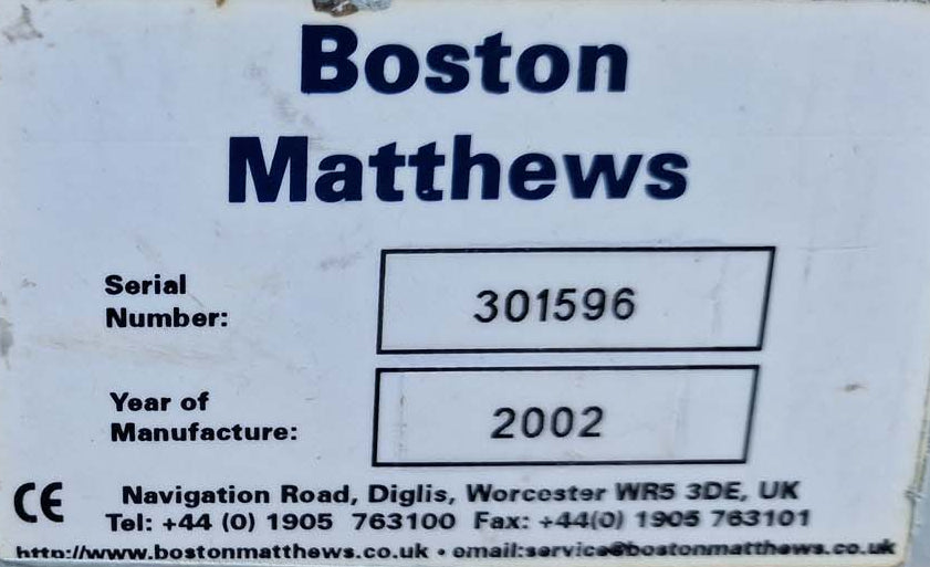 Boston Matthews 60mm Extruder