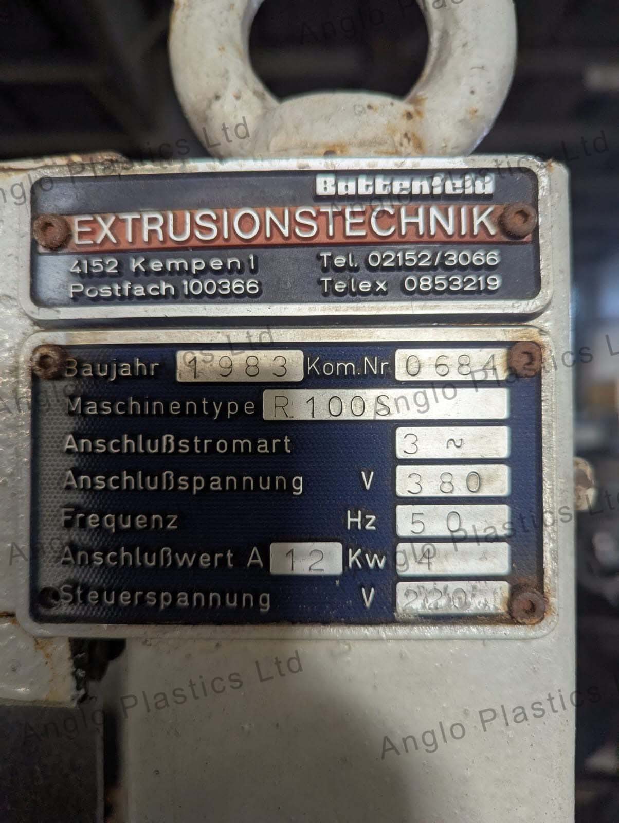 Battenfeld R 100S Haul off