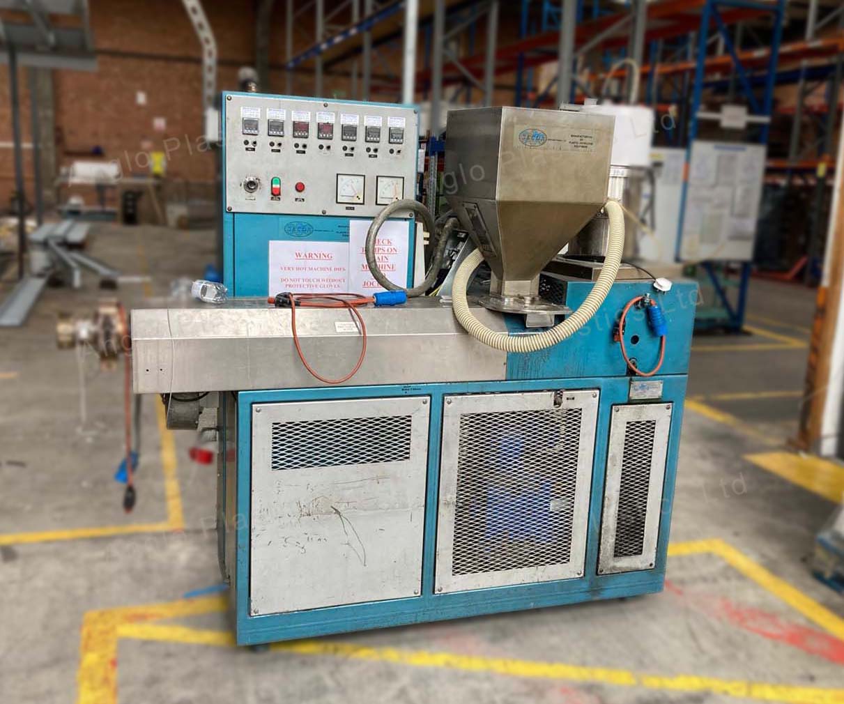 S&B 50mm Single Screw Extruder