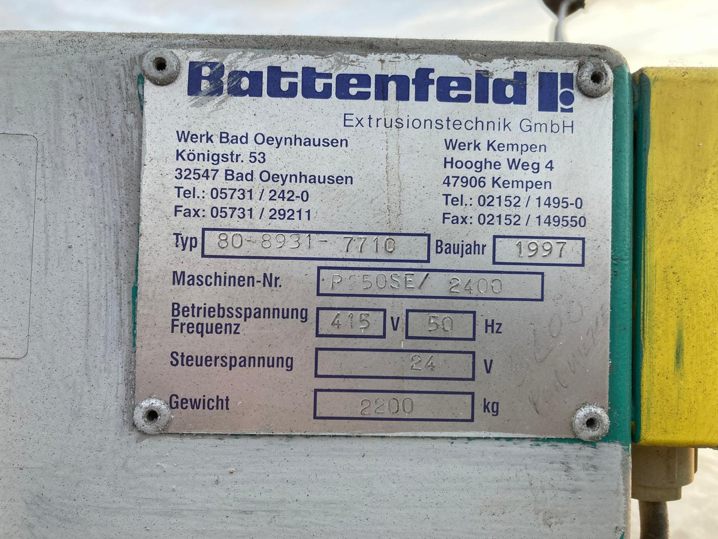 KMD 90 Twin Screw Extrusion Line