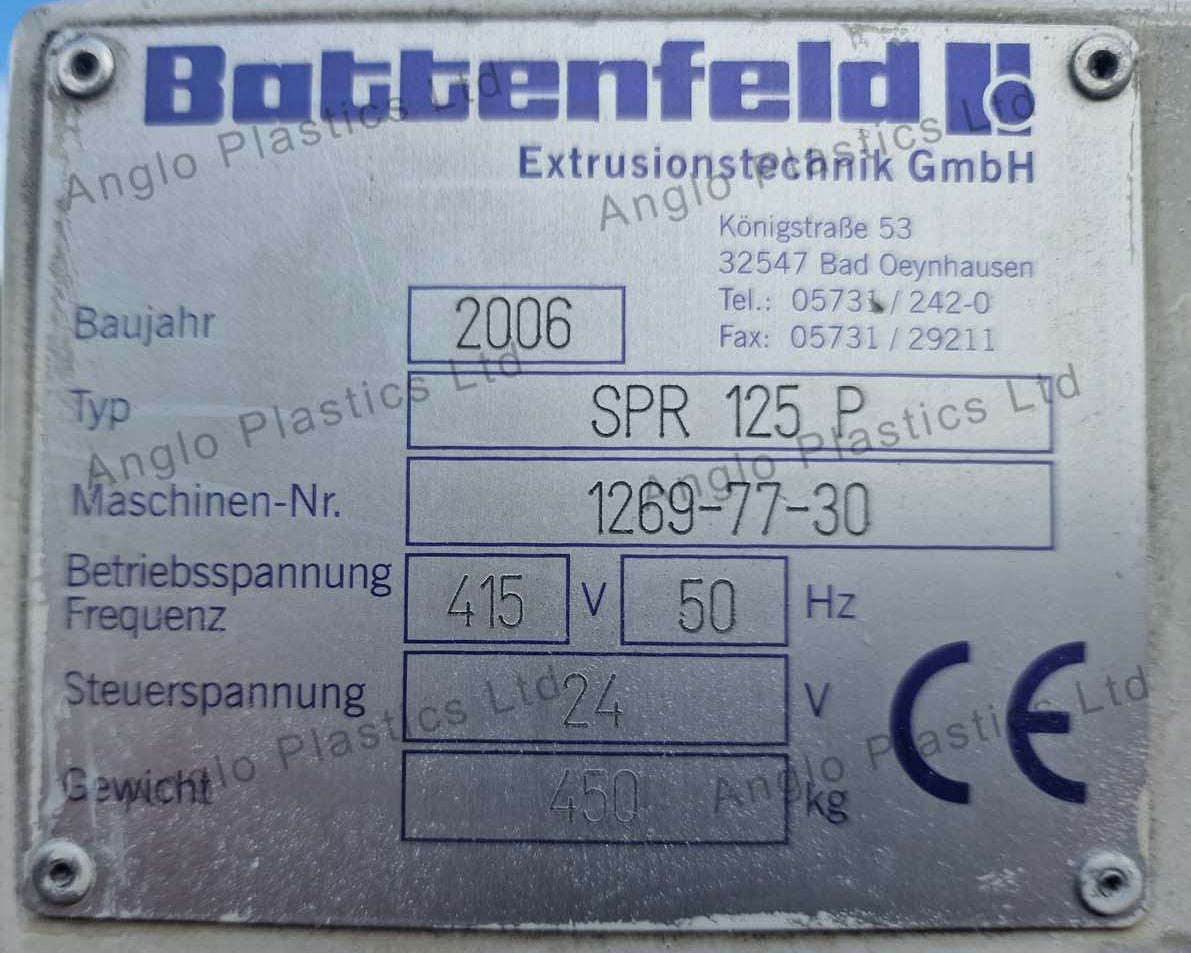 battenfeld spr 125p saw
