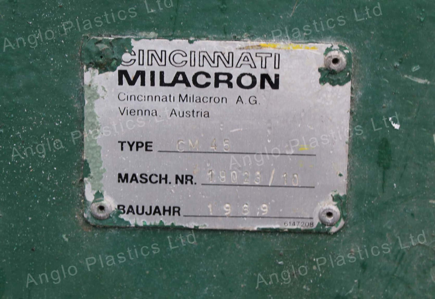 Cincinnati CM45 Twin Screw Extruder