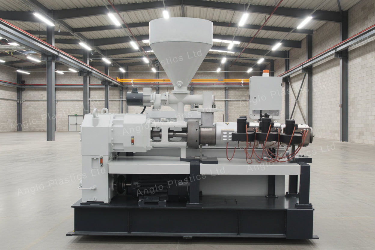 cincinnati titan 58 conical twin screw extruder
