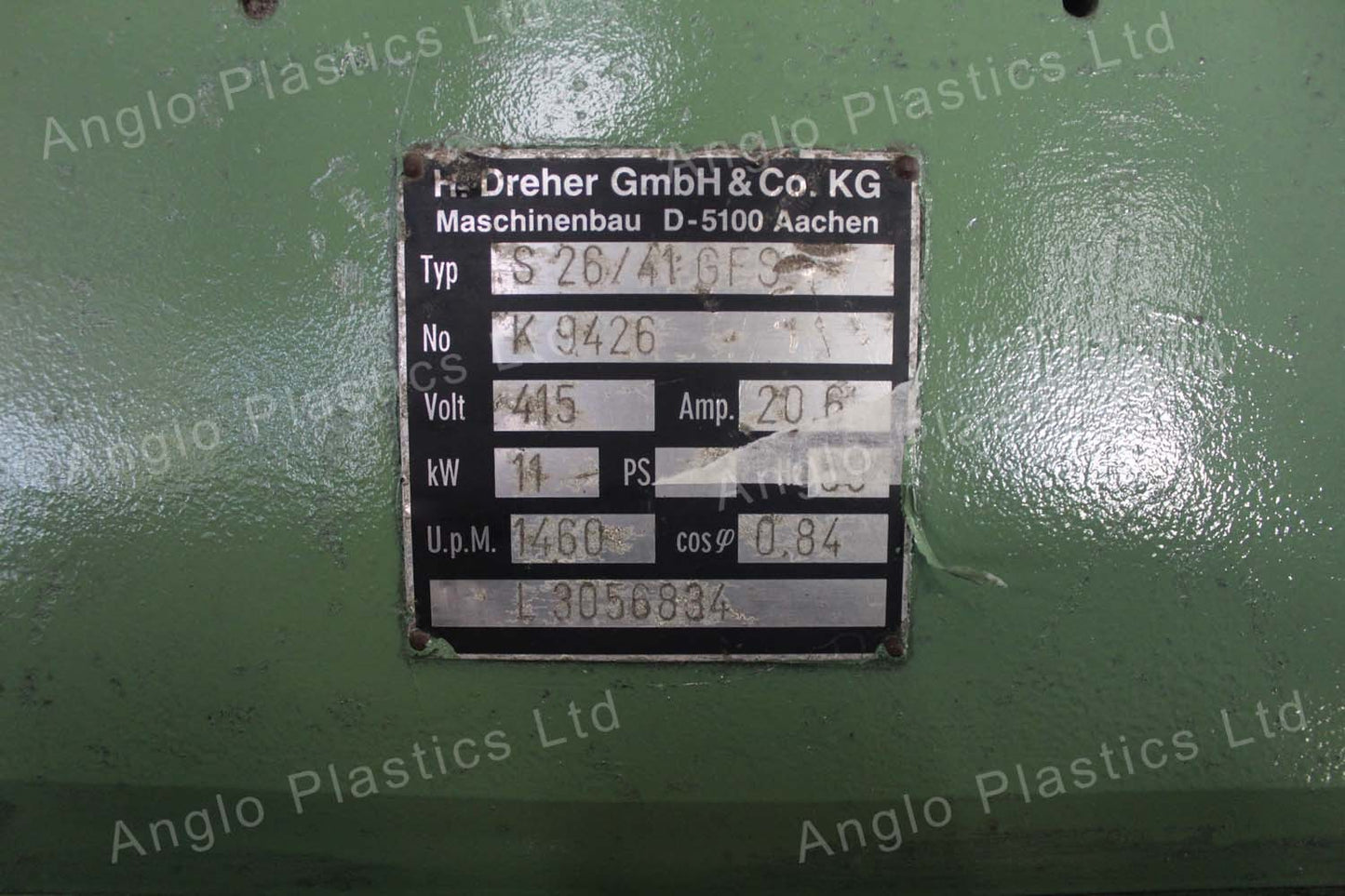 Dreher S26-41GFS Granulator