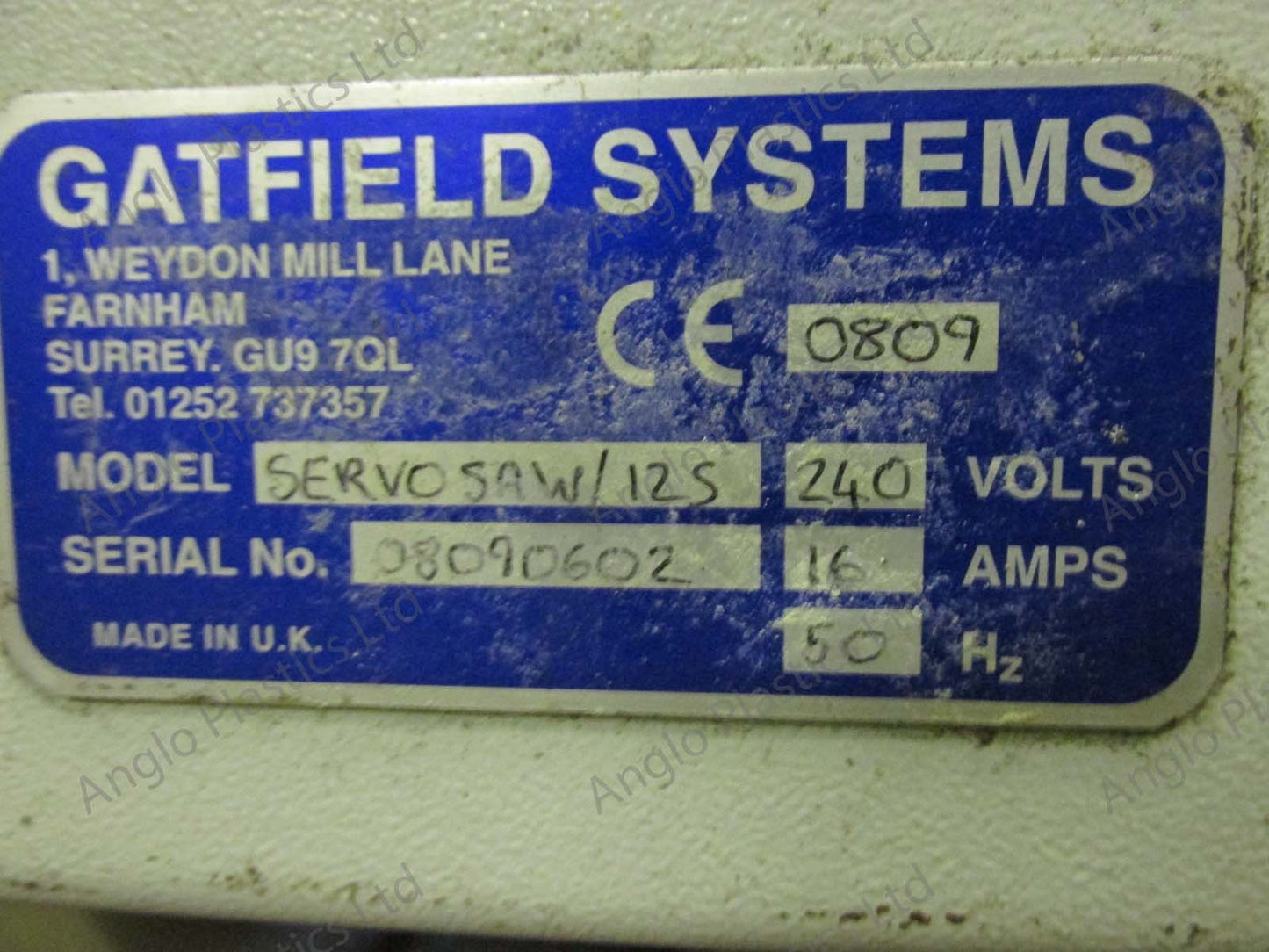 gatfield servo 12.5 saw
