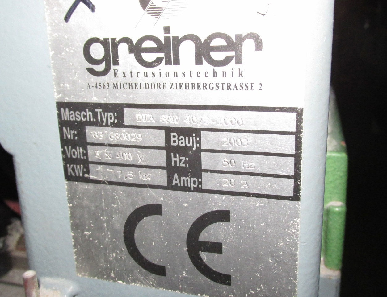 greiner downstream line - greiner cross cut saw