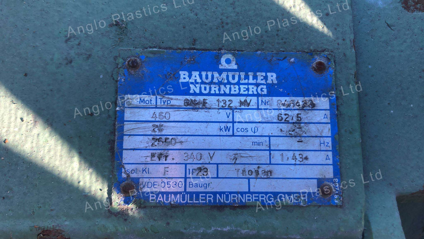 krauss maffei kmd50 extruder with 25mm co-ex