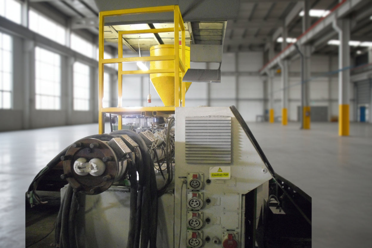 Krauss Maffei KMD 90mm Twin Screw Extruder