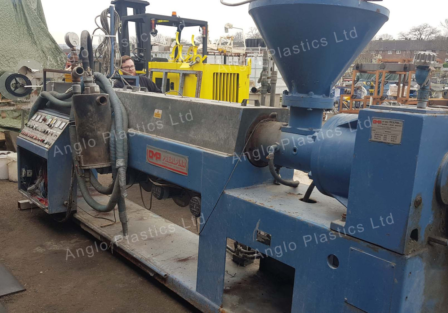 om prealpina 10-5 extrusion line