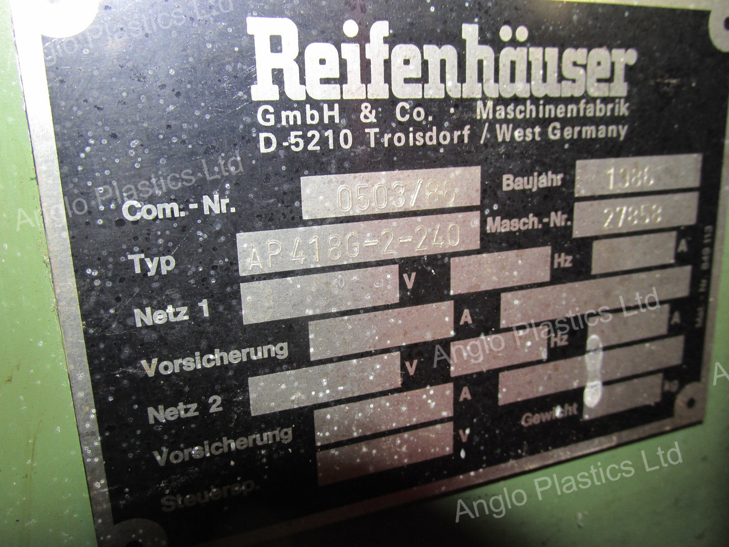 reifenhauser haul off