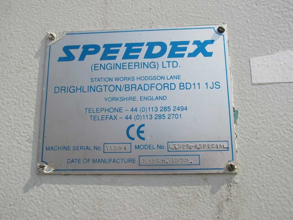 speedex 6 belt haul off