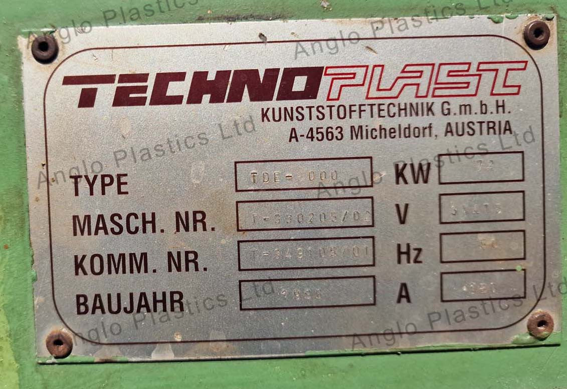 Technoplast TDE 5000 twin screw extruder