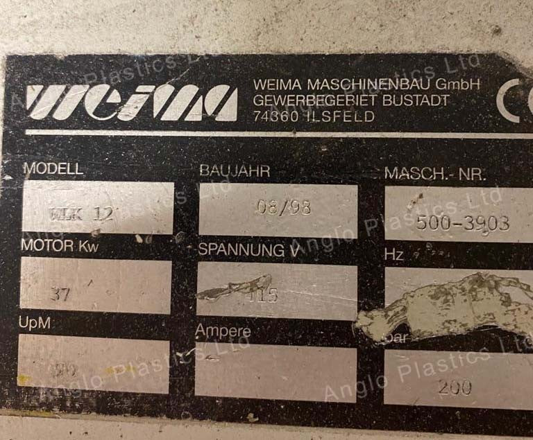 weima wlk12 shredder