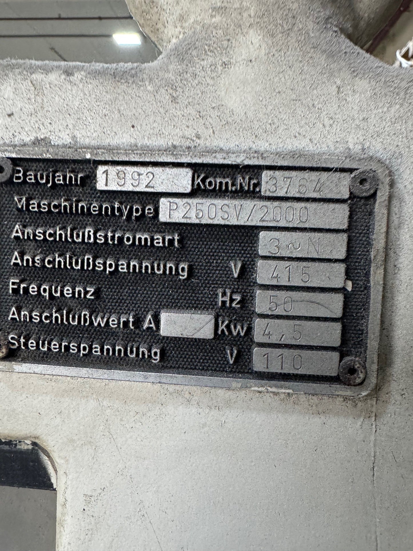 Battenfeld P250 Haul off