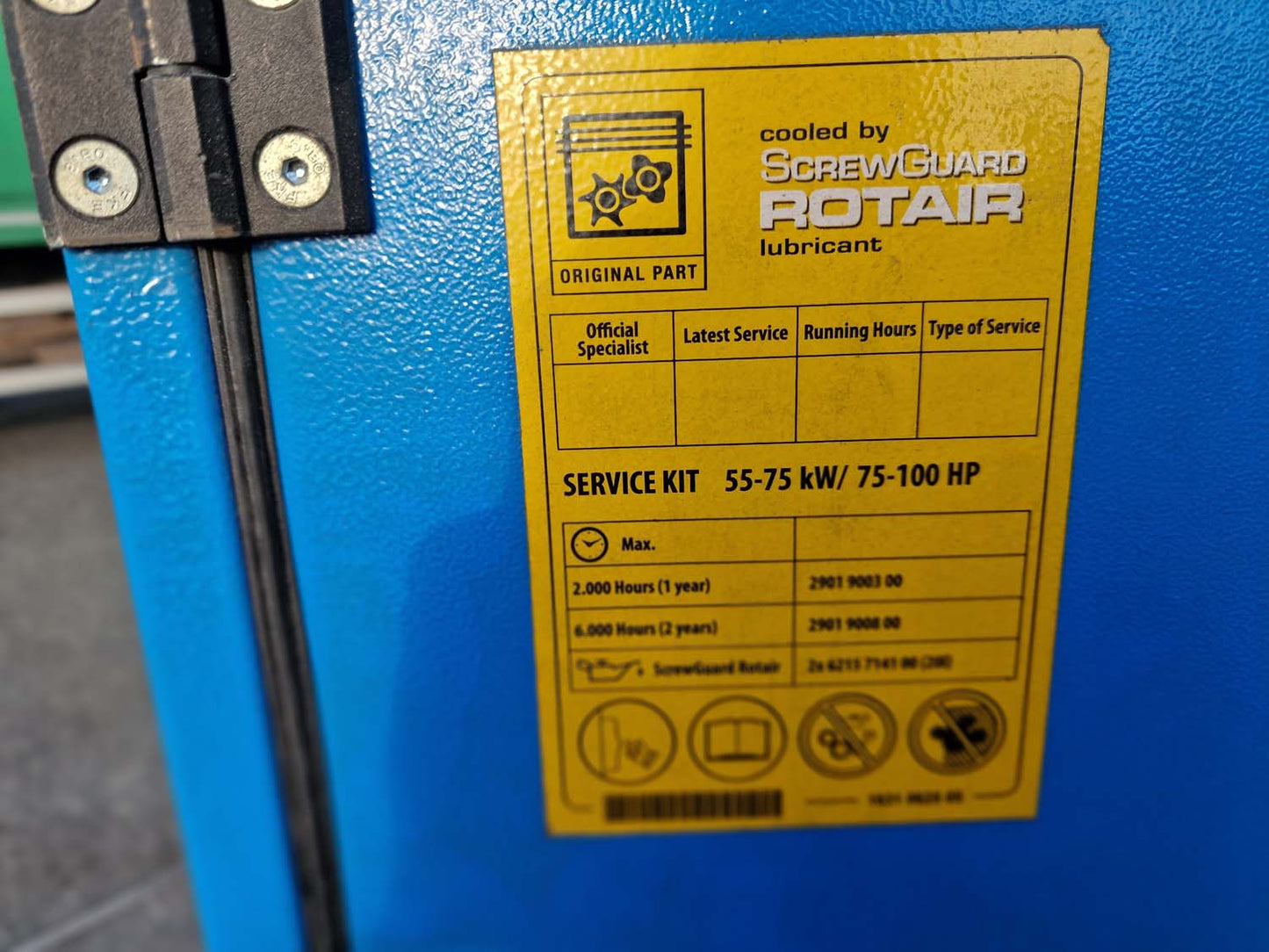 Worthington Creyssensac Rollair 75 Compressor