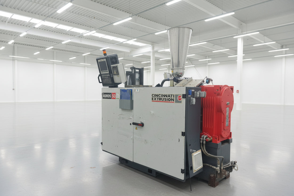 Cincinatti Konos 50R Twin Screw Conical Extruder