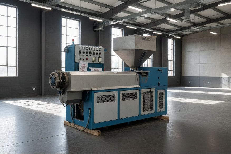 S&B 75 mm Single Screw Extruder