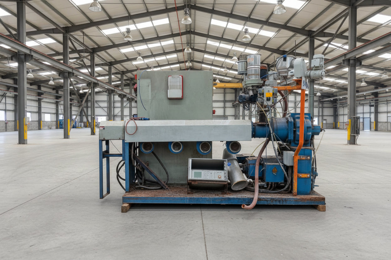 Boston Matthew 80 Single Screw Extruder