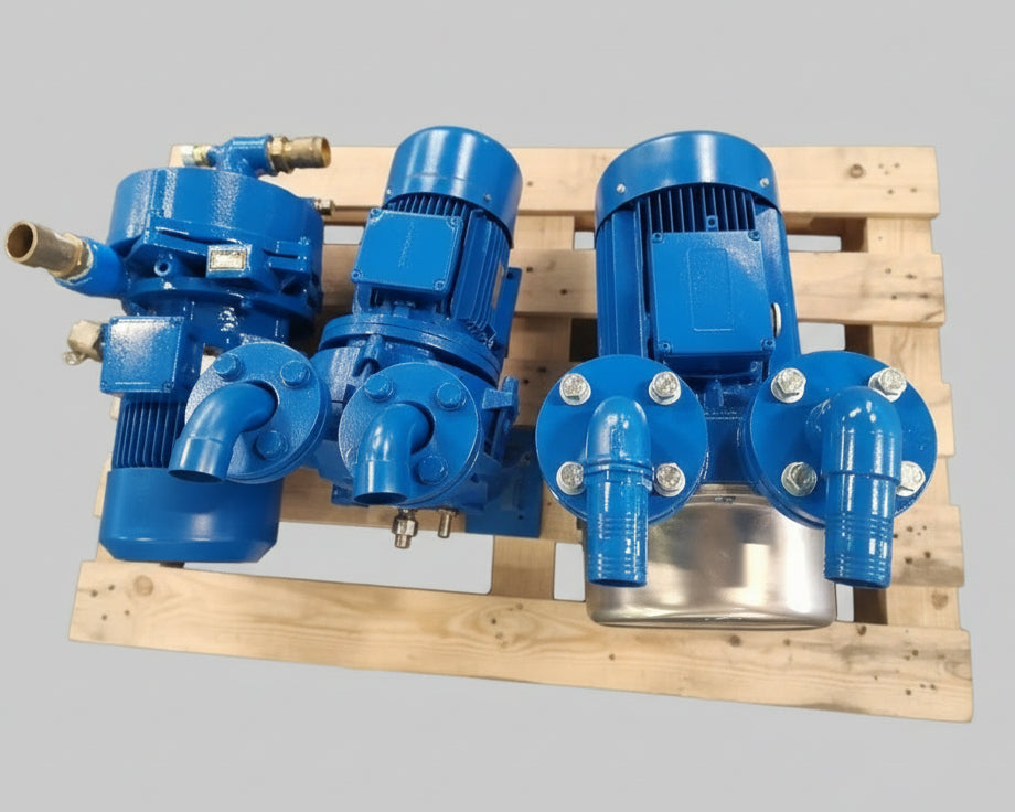 Overhauled vacuum pumps
