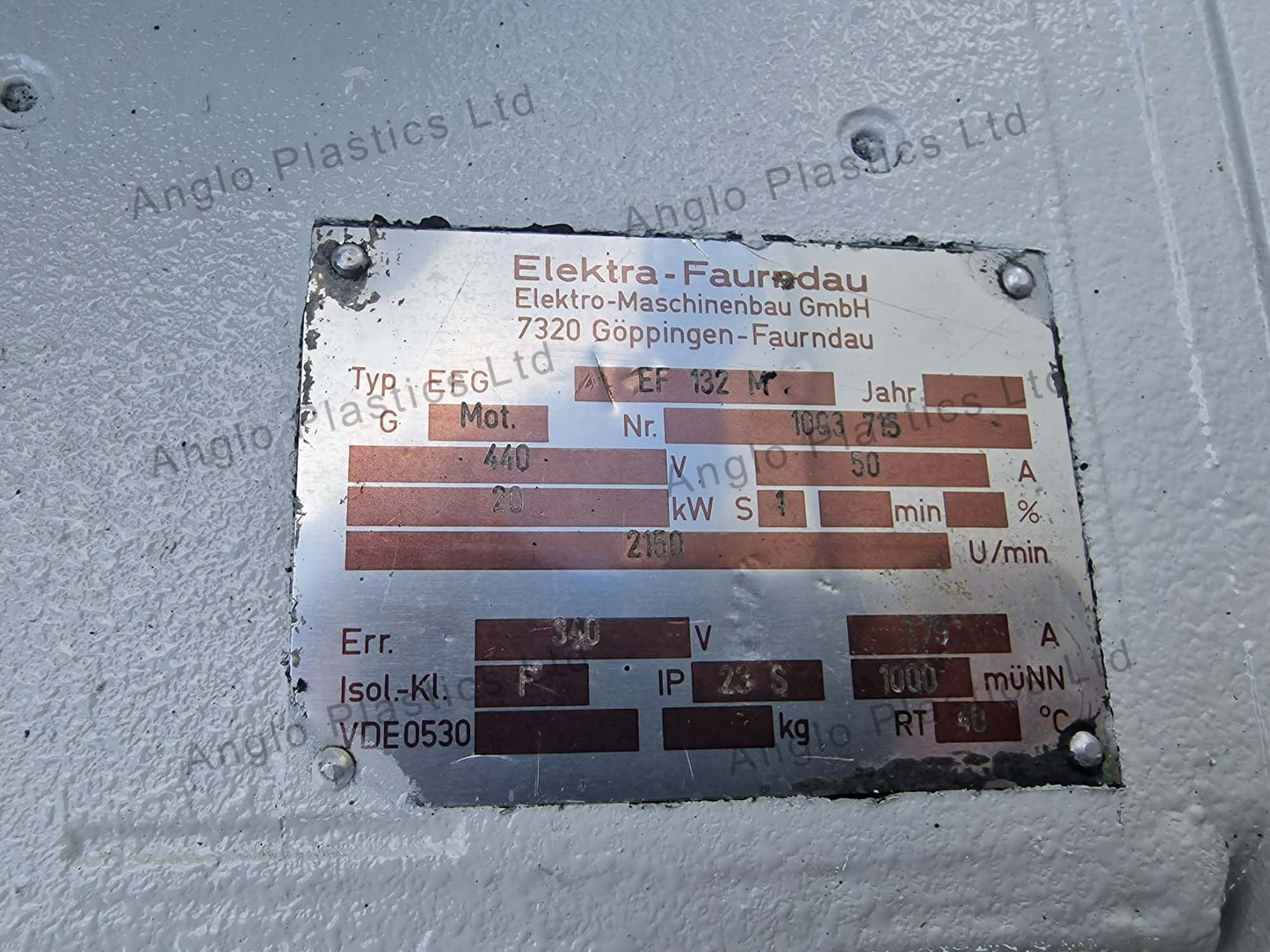 IDE ME 60-3-25D Single Screw Extruder