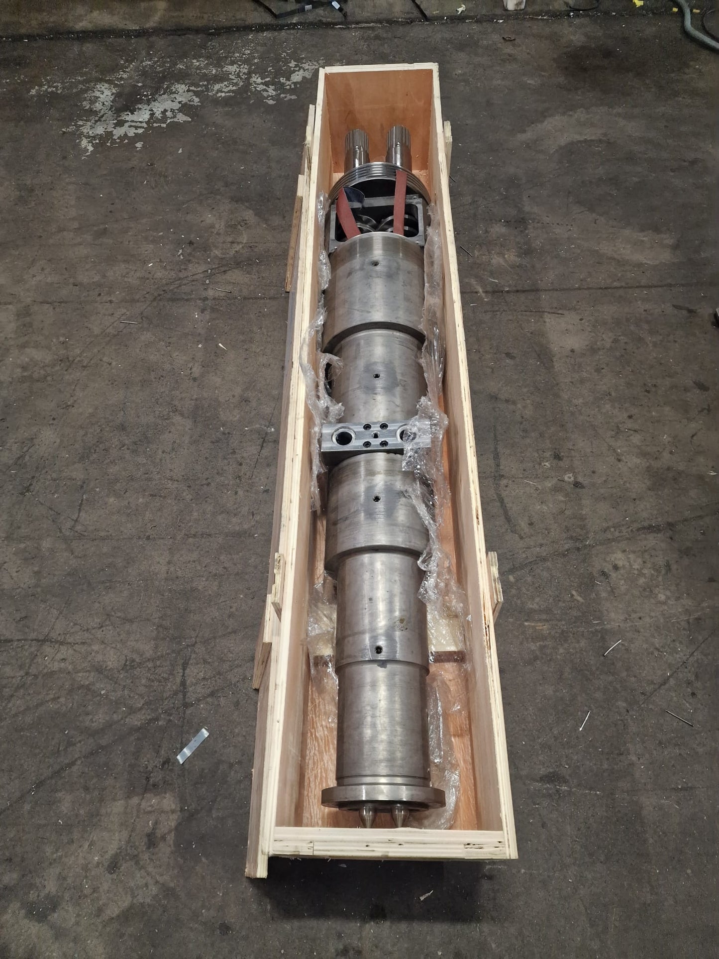 CMT58 Screws and barrel heaters and fans