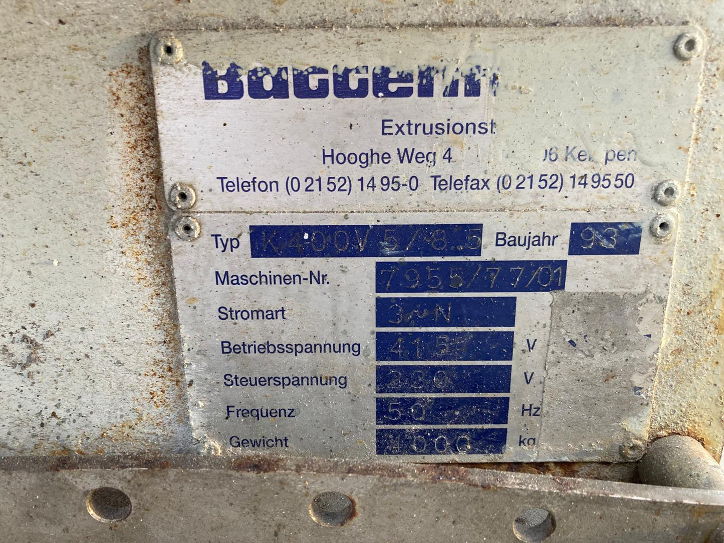 KMD 90 Twin Screw Extrusion Line