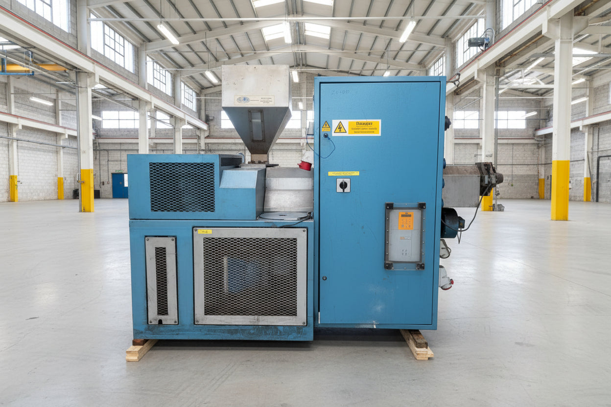 SOLD - S&B 65mm Single Screw Extruder