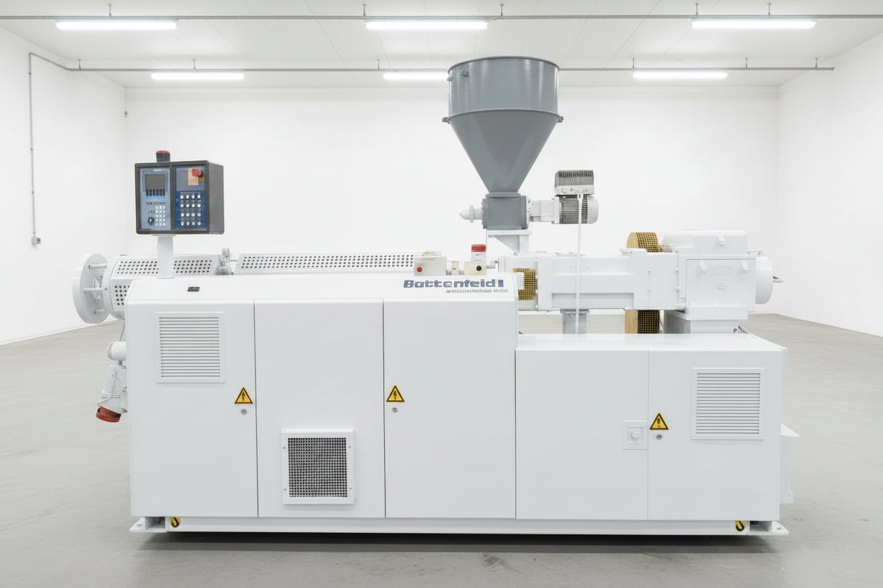 Battenfeld 68mm Twin Screw Extruder