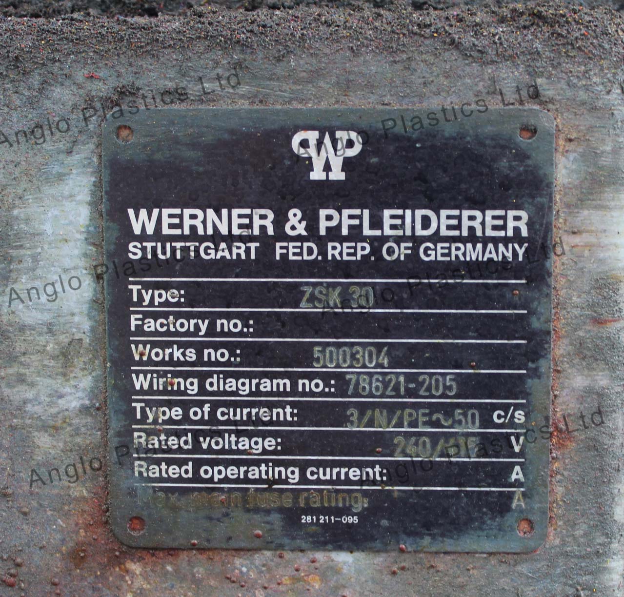 Werner & Pfleider ZSK30 Extruder