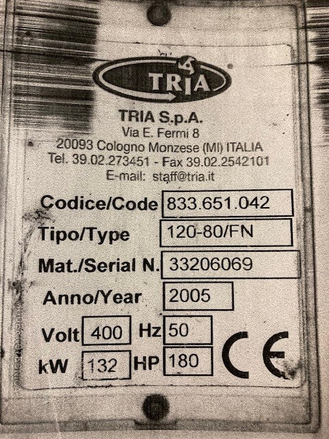 Tria 120-80 FN Granulator