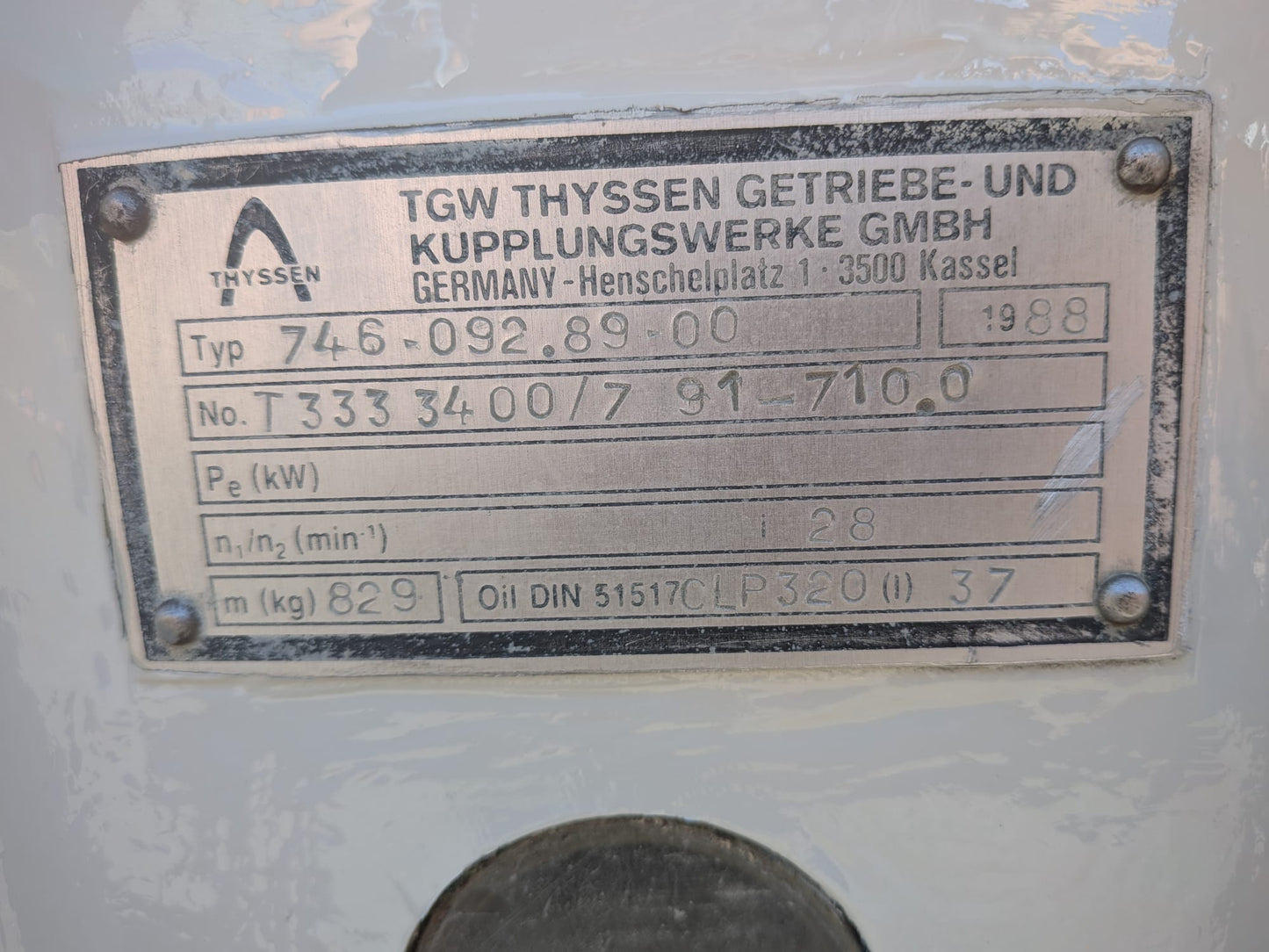 Battenfeld 90 Gearbox