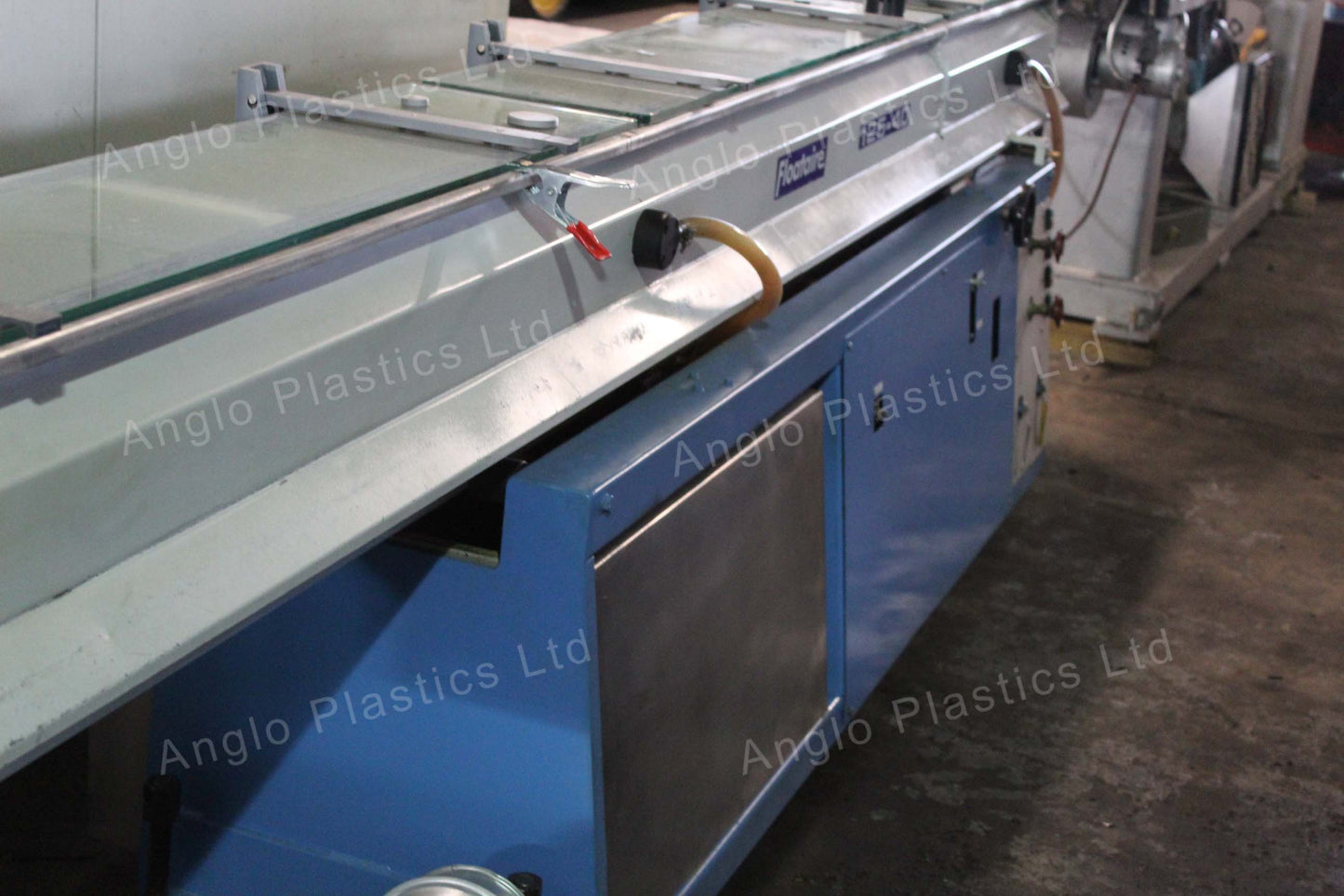 akron 75mm single screw extruder