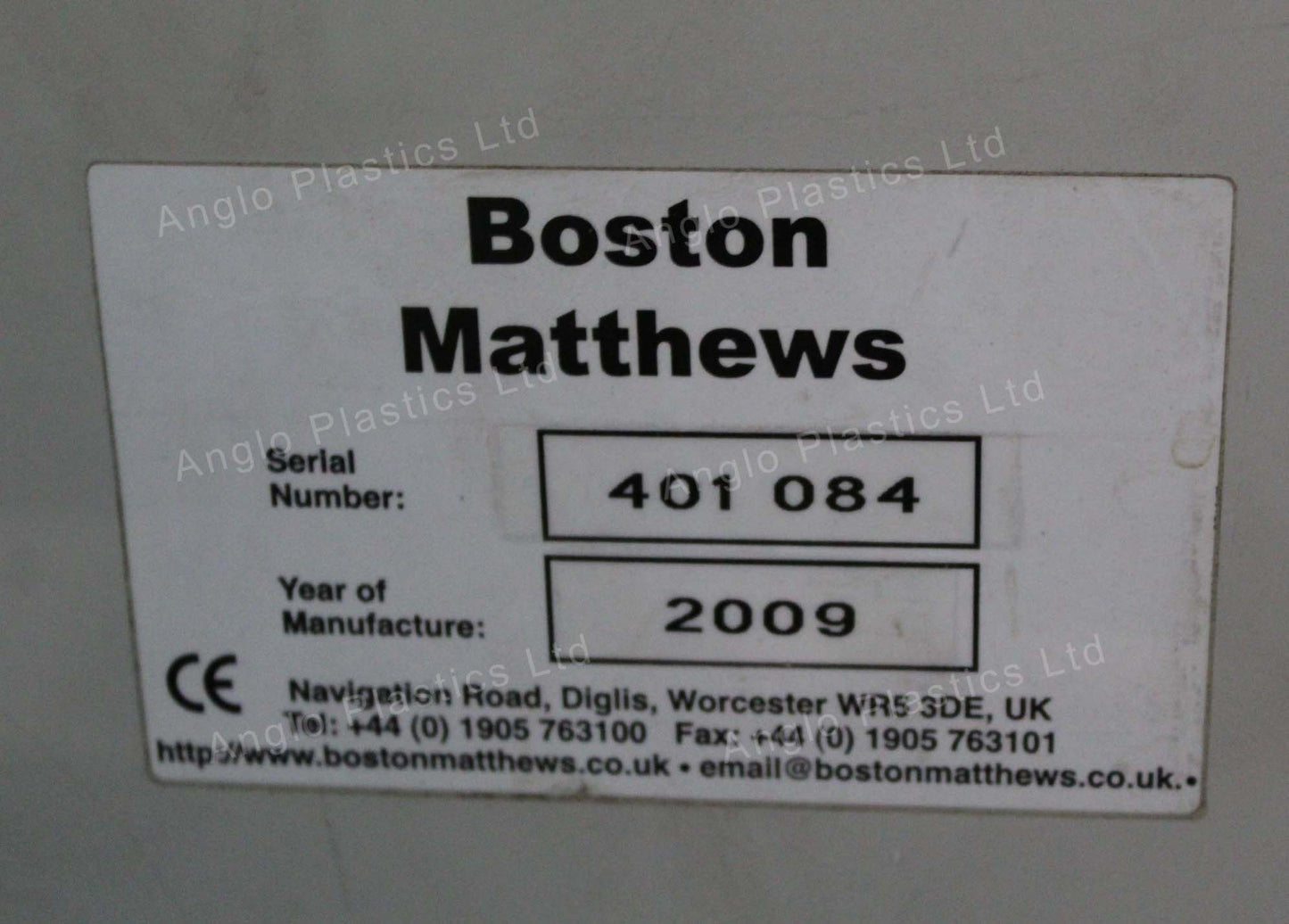 akron 75mm single screw extruder