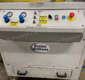 akron 75mm single screw extruder