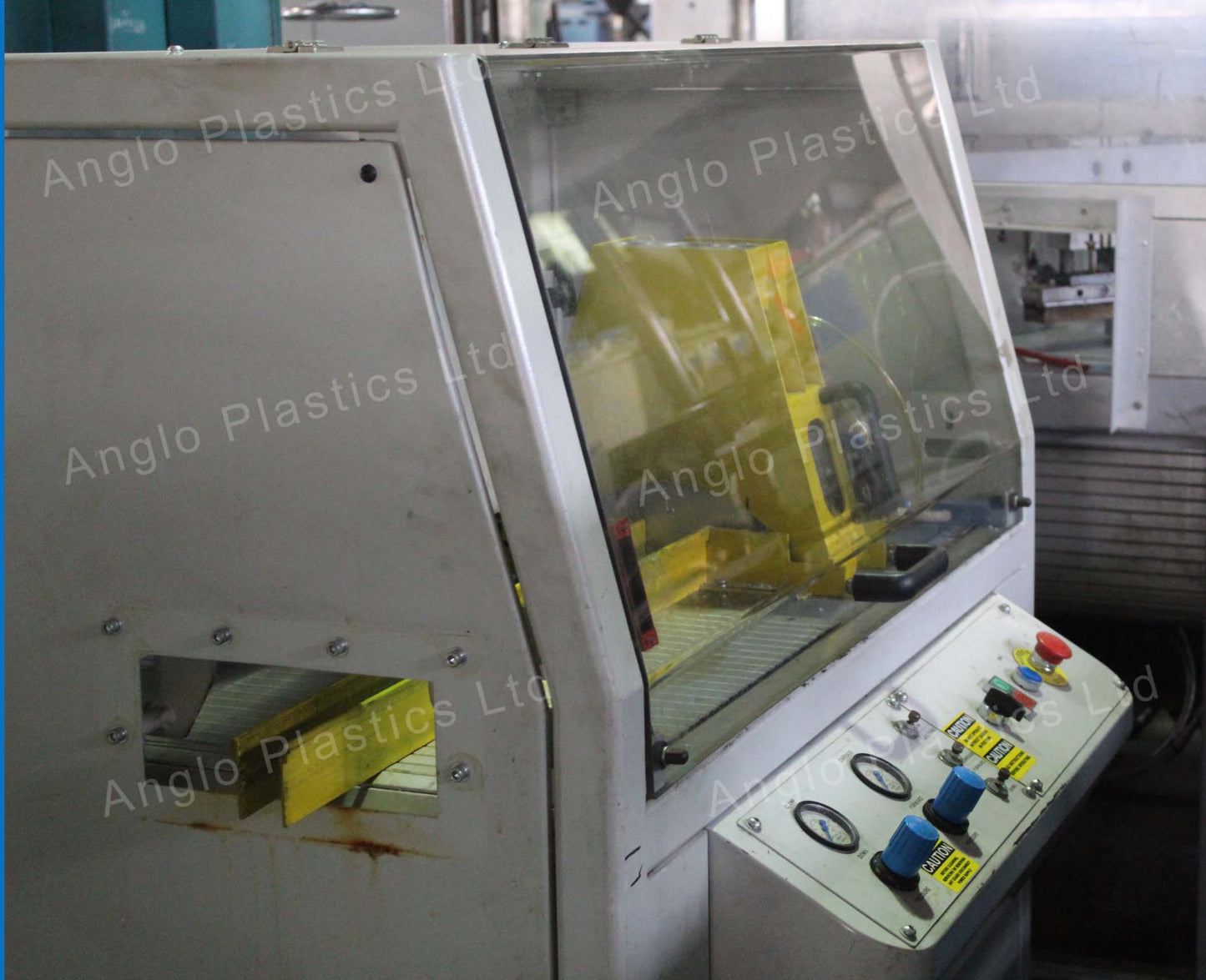 akron 75mm single screw extruder