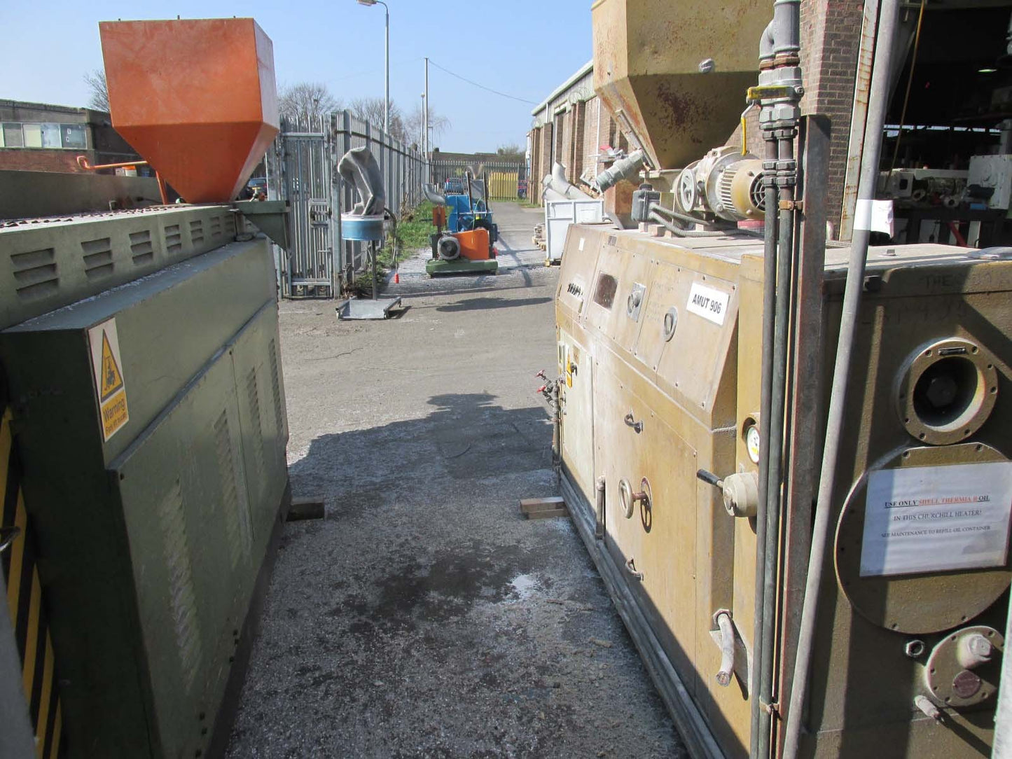 amut 67mm twin screw extruder