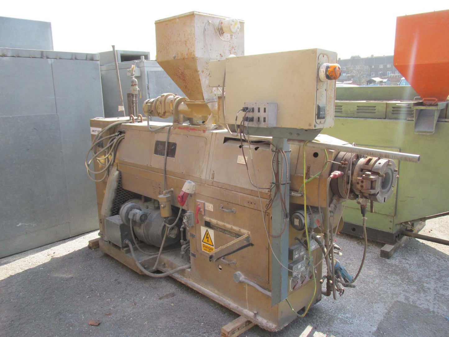 amut 67mm twin screw extruder