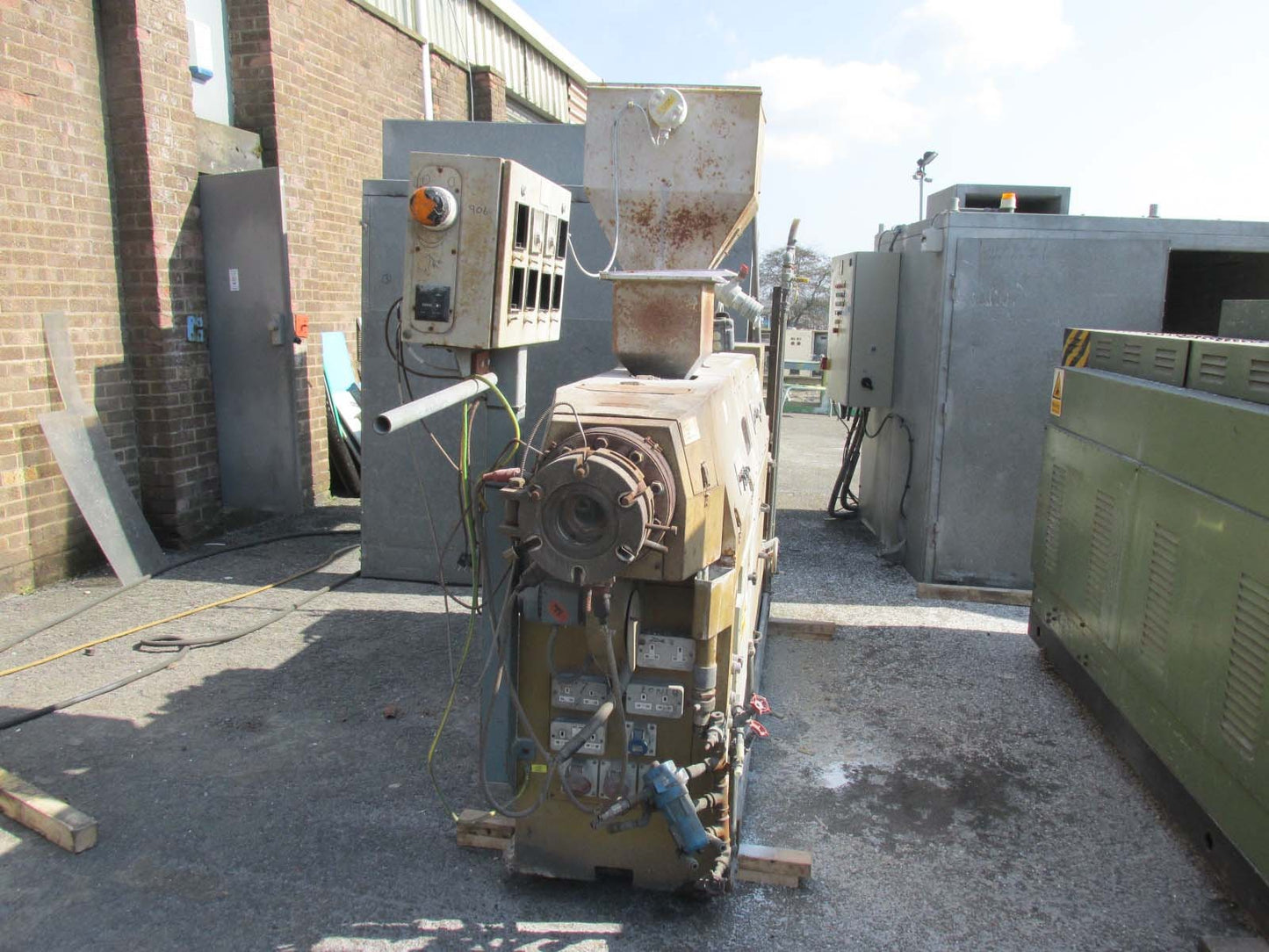 amut 67mm twin screw extruder