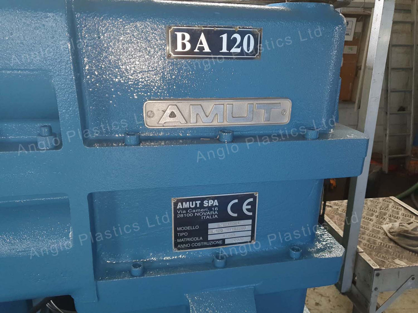 amut ba120 upvc compounding line