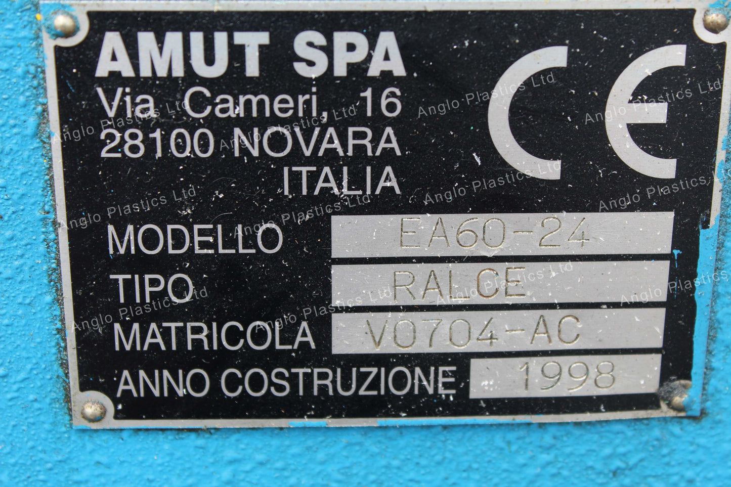 Amut 60mm Single Screw Extruder