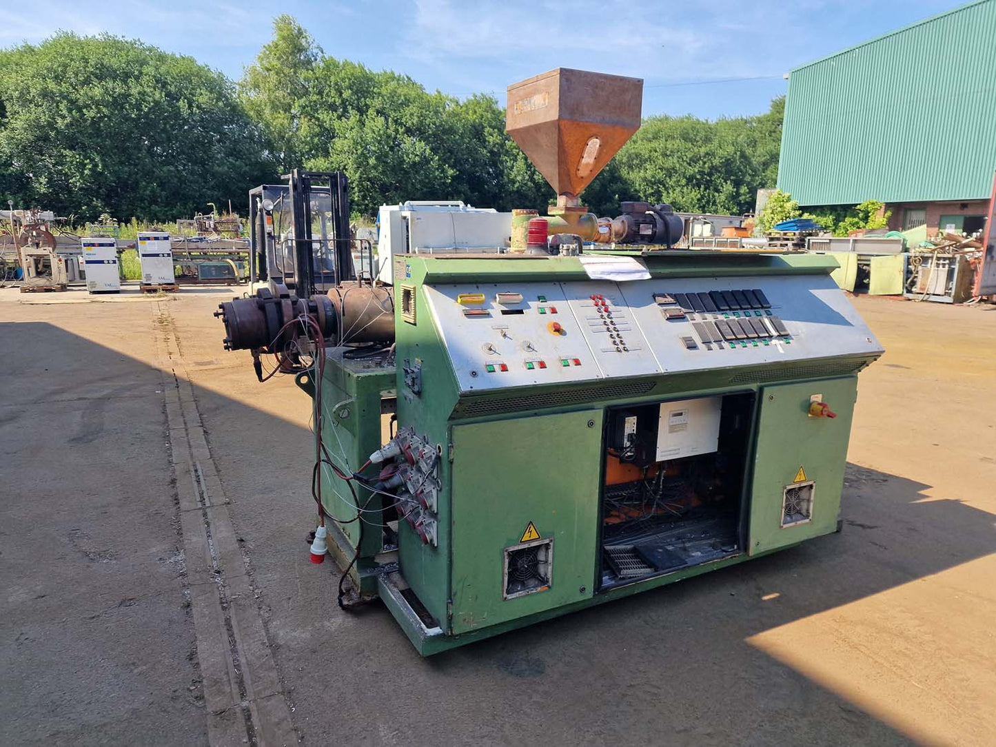 assets of a small extrusion factory