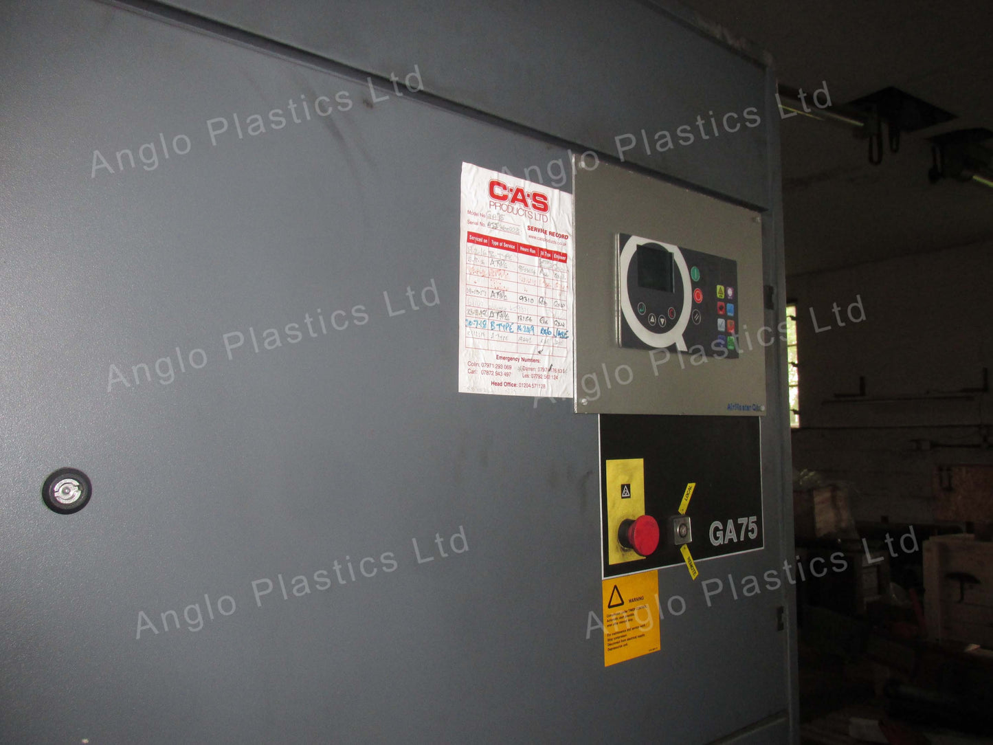 atlas copco ga75 compressor