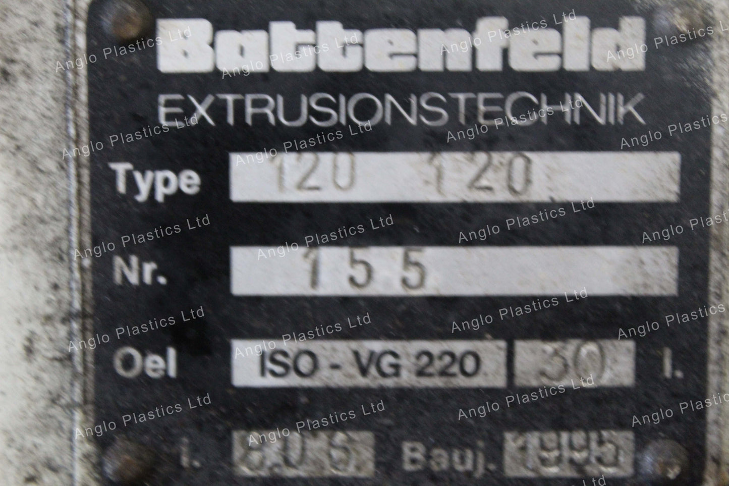 Battenfeld 1-120-30B Single Screw Extruder