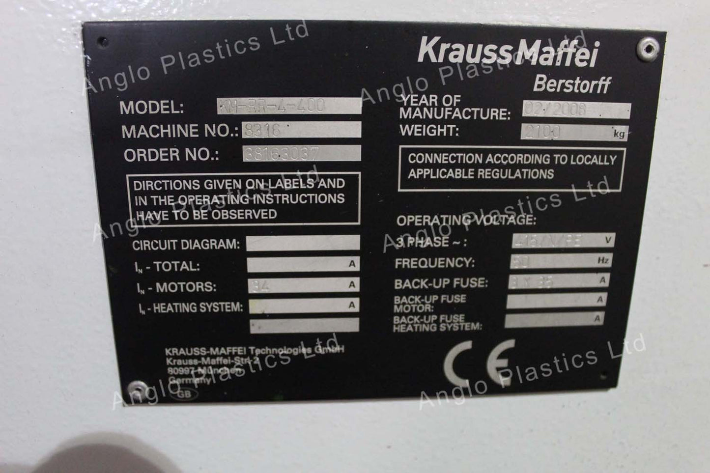 battenfeld 120mm pe pipe extrusion line for 400mm pipe