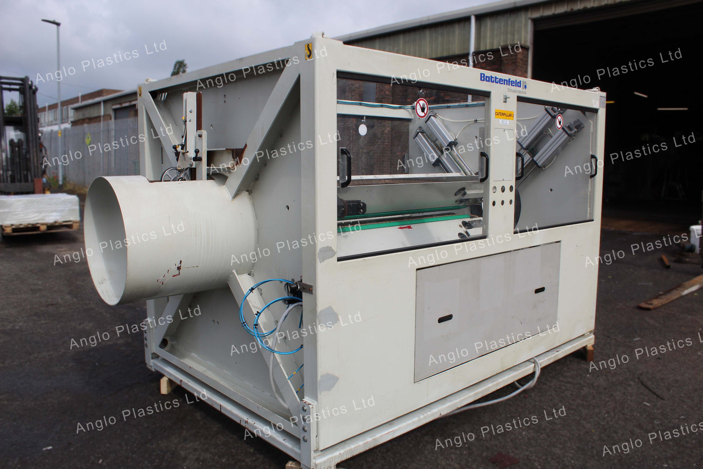 battenfeld 4 belt haul off