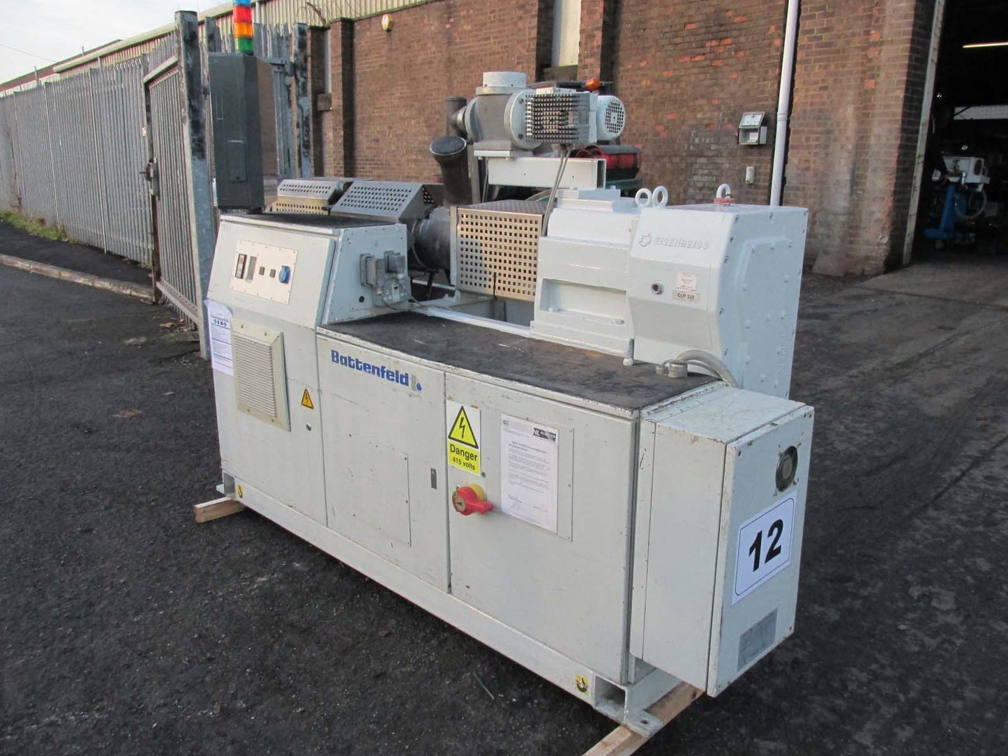 battenfeld 54mm twin screw extrusion line