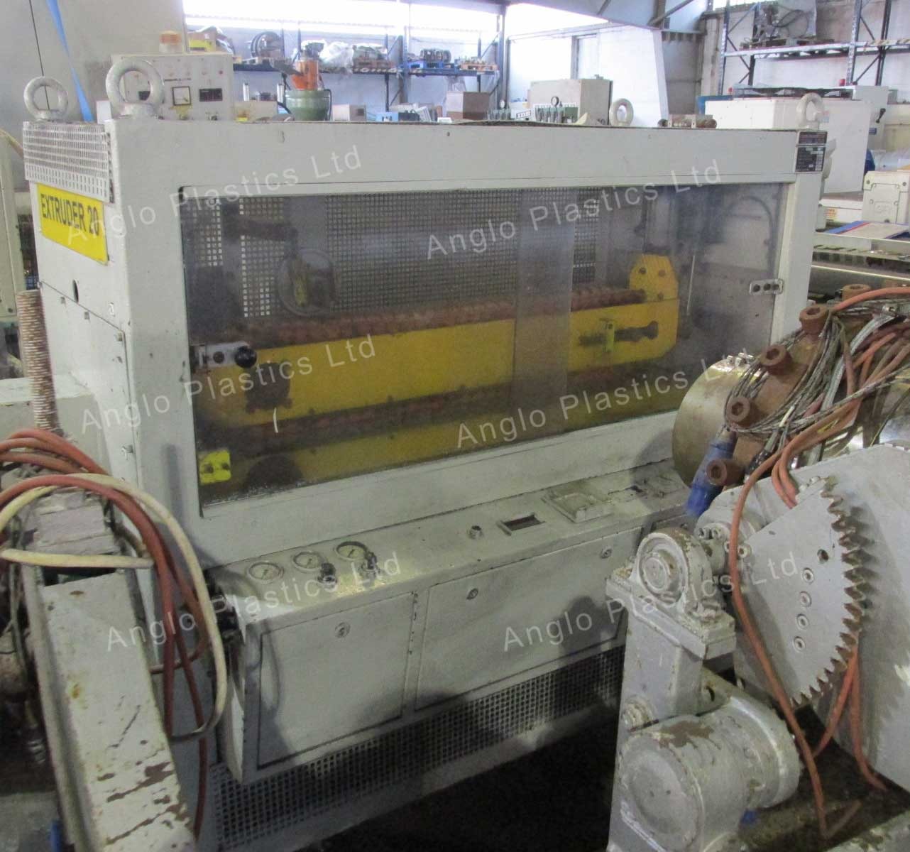 Battenfeld 60 Single Screw pipe extrusion line