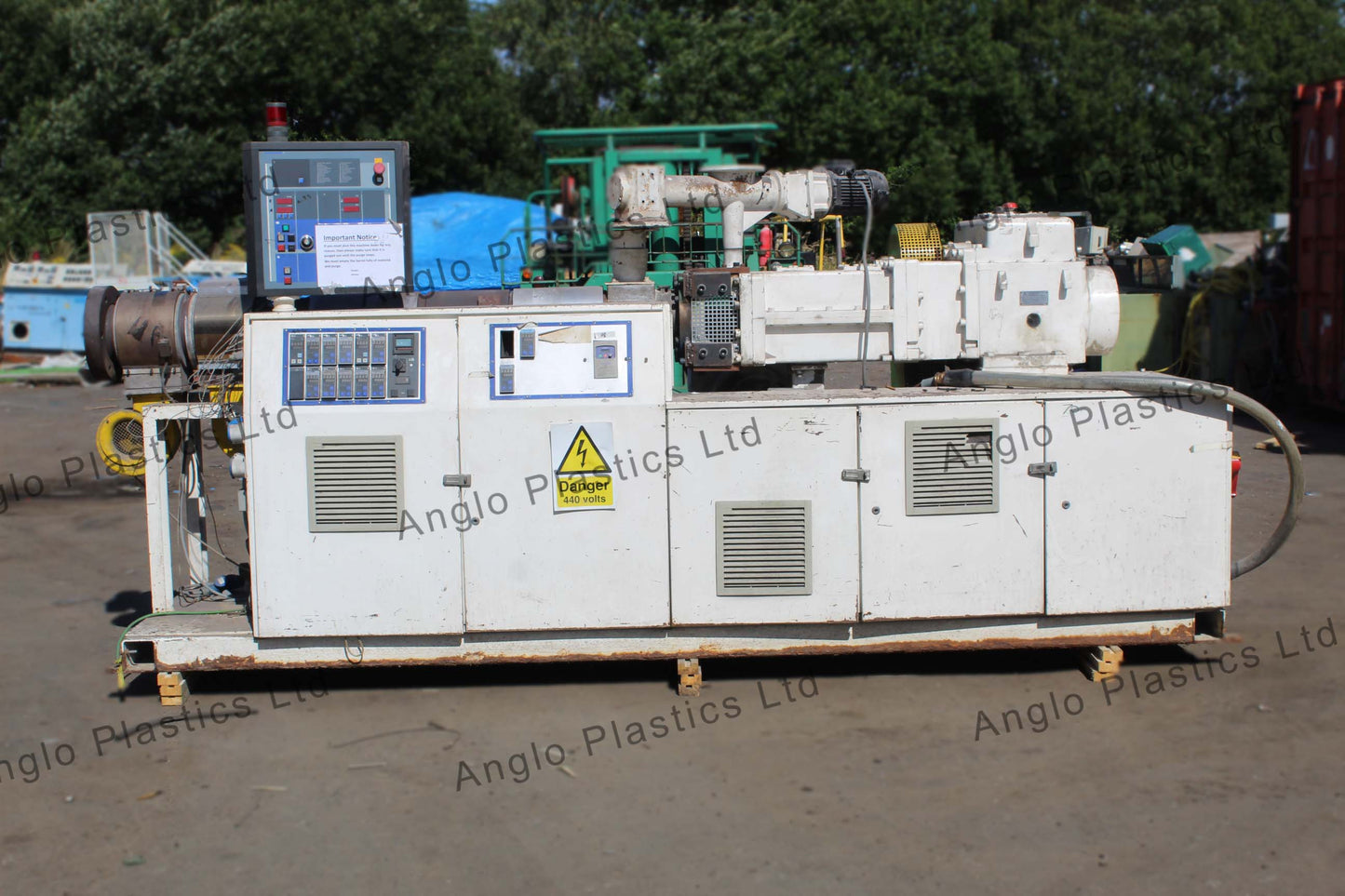 battenfeld 90-22v extrusion line